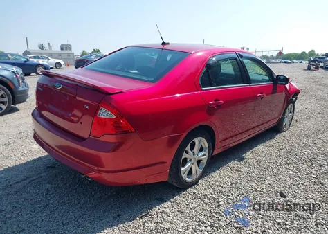 2012 Ford Fusion Se from USA, damaged, VIN 3FAHP0HAXCR337717